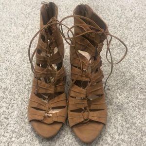 Jessica Simpson “Mahiri” Suede Sandal 9.5